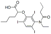 CAS#: 22275-42-9， 2-[[3-(N-Ethylbutanoylamino)-2,4,6-Triiodophenyl]Oxy]Hexanoic Acid