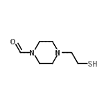 CAS#: 222857-05-8， 4-(2-Sulfanylethyl)-1-Piperazinecarbaldehyde