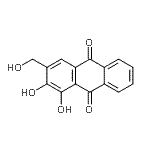 CAS#: 22296-60-2， 1,2-Dihydroxy-3-(Hydroxymethyl)-9,10-Anthraquinone