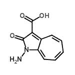 CAS 登录号：2230-06-0， 1-氨基-2-氧代-1,2-二氢环庚并[b]吡咯-3-羧酸