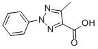 structure of CAS# 22300-56-7, 5-Methyl-2-Phenyl-2H-1,2,3-Triazole-4-Carboxylicacid;5-Methyl-2-Phenyl-Triazole-4-Carboxylate;5-Methyl-2-Phenyl-4-Triazolecarboxylate;5-Methyl-2-Phenyl-1,2,3-Triazole-4-Carboxylate