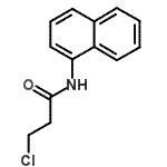 CAS#: 22302-59-6， 3-Chloro-N-(1-Naphthyl)Propanamide