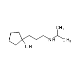 CAS#: 223113-87-9， 1-[3-(Isopropylamino)Propyl]Cyclopentanol