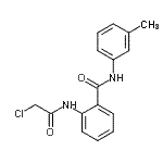CAS#: 22312-75-0， 2-[(Chloroacetyl)Amino]-N-(3-Methylphenyl)Benzamide