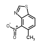 CAS#: 223124-65-0， 5-Methyl-4-Nitro-1,3-Benzothiazole