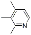 structure of CAS# 2233-29-6, 2,3,4-Trimethylpyridine;Pyridine, 2,3,4-Trimethyl-