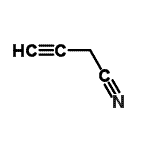 CAS 登录号：2235-08-7， 3-丁炔腈