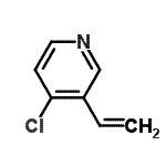 CAS#: 223573-95-3， 4-Chloro-3-Vinylpyridine