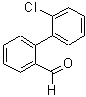 structure of CAS# 223575-76-6, 2'-Chloro-2-Biphenylcarbaldehyde;[1,1'-BIPHENYL]-2-CARBOXALDEHYDE,2'-CHLORO-;2-(2-Chlorophenyl)benzaldehyde, 2'-Chloro-2-formylbiphenyl;2-(2-Chlorophenyl)benzaldehyde; 2'-Chloro-2-formylbiphenyl