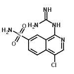 CAS#: 223671-02-1， 4-Chloro-1-[(Diaminomethylene)Amino]-7-Isoquinolinesulfonamide