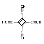 CAS#: 223778-10-7， 1,2,3,4-Tetraethynyl-1,3-Cyclobutadiene