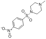 structure of CAS# 223785-97-5, 1-Methyl-4-(4-Nitro-Benzenesulfonyl)-Piperazine;1-Methyl-4-(4-Nitrophenyl)Sulfonyl-Piperazine;1-Methyl-4-(4-Nitro-Benzenesulfonyl)-Piperazine;Bas 00440968