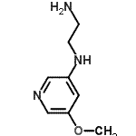 CAS#: 223799-27-7， N-(5-Methoxy-3-Pyridinyl)-1,2-Ethanediamine
