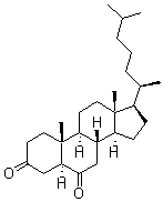CAS#: 2243-09-6， (5alpha)-Cholestane-3,6-dione