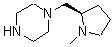 CAS#: 224309-74-4， 1-{[(2R)-1-Methyl-2-Pyrrolidinyl]Methyl}Piperazine