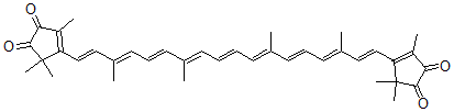 CAS#: 22453-06-1， 2,2'-Dinor-beta,beta-carotene-3,4,3',4'-tetraone