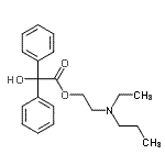 CAS#: 22487-42-9， 2-[Ethyl(Propyl)Amino]Ethyl Hydroxy(Diphenyl)Acetate