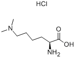 structure of CAS# 2259-86-1, N6,N6-Dimethyl-L-Lysine;(2S)-2-Amino-6-Dimethylamino-Hexanoic Acid;Epsilon N-Dimethyllysine;N(6),N(6)-Dimethyl-L-Lysine