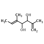 CAS#: 22607-16-5， (5E)-2,5-Dimethyl-1,5-Heptadiene-3,4-Diol