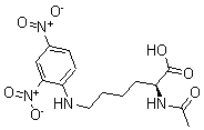 CAS#: 22619-87-0， N(2)-Acetyl-N(6)-(2,4-Dinitrophenyl)Lysine