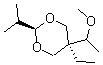 CAS#: 22644-59-3， 5alpha-Ethyl-2beta-Isopropyl-5beta-(1-Methoxyethyl)-1,3-Dioxane