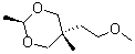 CAS#: 22644-75-3， 5alpha-(2-Methoxyethyl)-2beta,5beta-Dimethyl-1,3-Dioxane