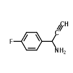 CAS#: 226698-96-0， 1-(4-Fluorophenyl)-2-Propyn-1-Amine