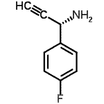 CAS#: 226699-03-2， (1S)-1-(4-Fluorophenyl)-2-Propyn-1-Amine