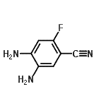 CAS#: 226701-59-3， 4,5-Diamino-2-Fluorobenzonitrile