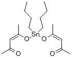 structure of CAS# 22673-19-4, Dibutyltin Bis(2,4-Pentanedionate);Stannic;(Z)-4-Oxopent-2-En-2-Olate;Pentane;Stannic;(Z)-4-Ketopent-2-En-2-Olate;Pentane;Dibutylbis(Pentane-2,4-Dionato-O,O')Tin
