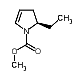 CAS#: 226991-23-7， Methyl (2R)-2-Ethyl-2,3-Dihydro-1H-Pyrrole-1-Carboxylate
