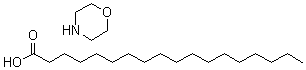 CAS#: 22707-25-1， Stearic Acid, Compound With Morpholine (1:1)