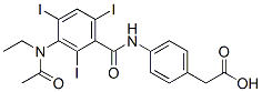 CAS#: 22708-43-6， 2-[4-[[3-(Acetyl-Ethyl-Amino)-2,4,6-Triiodo-Benzoyl]Amino]Phenyl]Acetic Acid