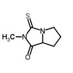 CAS#: 22712-58-9， 2-Methyl-3-Thioxohexahydro-1H-Pyrrolo[1,2-c]Imidazol-1-One