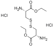 structure of CAS# 22735-07-5, Diethyl L-Cystinate Dihydrochloride;[1-[(2-Azaniumyl-3-Ethoxy-3-Oxo-Propyl)Disulfanylmethyl]-2-Ethoxy-2-Oxo-Ethyl]Ammonium Dichloride;[1-[(2-Ammonio-3-Ethoxy-3-Oxopropyl)Disulfanylmethyl]-2-Ethoxy-2-Oxoethyl]Ammonium Dichloride;[1-[(2-Ammonio-3-Ethoxy-3-Keto-Propyl)Disulfanylmethyl]-2-Ethoxy-2-Keto-Ethyl]Ammonium Dichloride