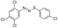 CAS#: 2274-74-0， (4-Chlorophenyl)Sulfanyl-(2,4,5-Trichlorophenyl)Diazene