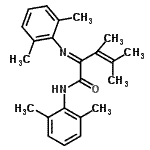 CAS#: 22747-89-3， (2E)-N-(2,6-Dimethylphenyl)-2-[(2,6-Dimethylphenyl)Imino]-3,4-Dimethyl-3-Pentenamide