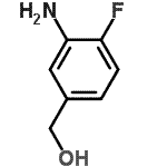 structure of CAS# 227609-86-1, (3-Amino-4-Fluorophenyl)Methanol;(3-amino-4-fluorophenyl)methan-1-ol;(3-Amino-4-fluorophenyl)methanol;(3-Amino-<wbr>4-fluorop<wbr>henyl)met<wbr>hanol, 2-<wbr>Fluoro-5-<wbr>(hydroxym<wbr>ethyl)ani<wbr>line