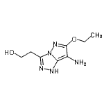 CAS#: 227611-42-9， 2-(7-Amino-6-Ethoxy-1H-Pyrazolo[5,1-c][1,2,4]Triazol-3-Yl)Ethanol