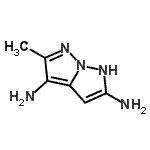 CAS#: 227611-78-1， 5-Methyl-1H-Pyrazolo[1,5-b]Pyrazole-2,4-Diamine