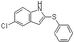 CAS#: 227803-36-3， 5-Chloro-2-(Phenylsulfanyl)-1H-Indole