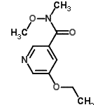 CAS#: 227939-21-1， 5-Ethoxy-N-Methoxy-N-Methylnicotinamide