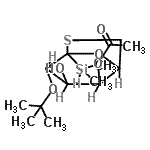 CAS#: 228115-77-3， 5-(Dimethylsilyl)-3-Hydroxy-4-[(2-Methyl-2-Propanyl)Oxy]-8-Oxa-6-Thiabicyclo[3.2.1]Oct-2-Yl Acetate