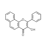CAS#: 22812-50-6， 3-Hydroxy-2-Phenyl-4H-Benzo[h]Chromen-4-One