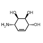 CAS#: 228250-25-7， (1R,2S,3R,6S)-6-Amino-4-Cyclohexene-1,2,3-Triol