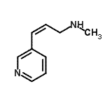 CAS#: 228271-84-9， (2Z)-N-Methyl-3-(3-Pyridinyl)-2-Propen-1-Amine