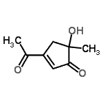 CAS#: 228548-92-3， 3-Acetyl-5-Hydroxy-5-Methyl-2-Cyclopenten-1-One