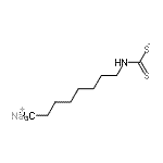 CAS#: 22889-65-2， Sodium Octylcarbamodithioate