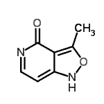 CAS#: 229308-51-4， 3-Methyl-1H-Isoxazolo[4,3-c]Pyridin-4-One