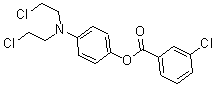 CAS#: 22953-54-4， 4-[Bis(2-Chloroethyl)Amino]Phenyl 3-Chlorobenzoate